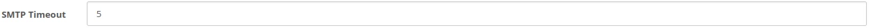 timeout smtp opencart