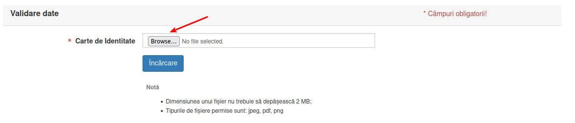 Dokumente ROTLD hochladen